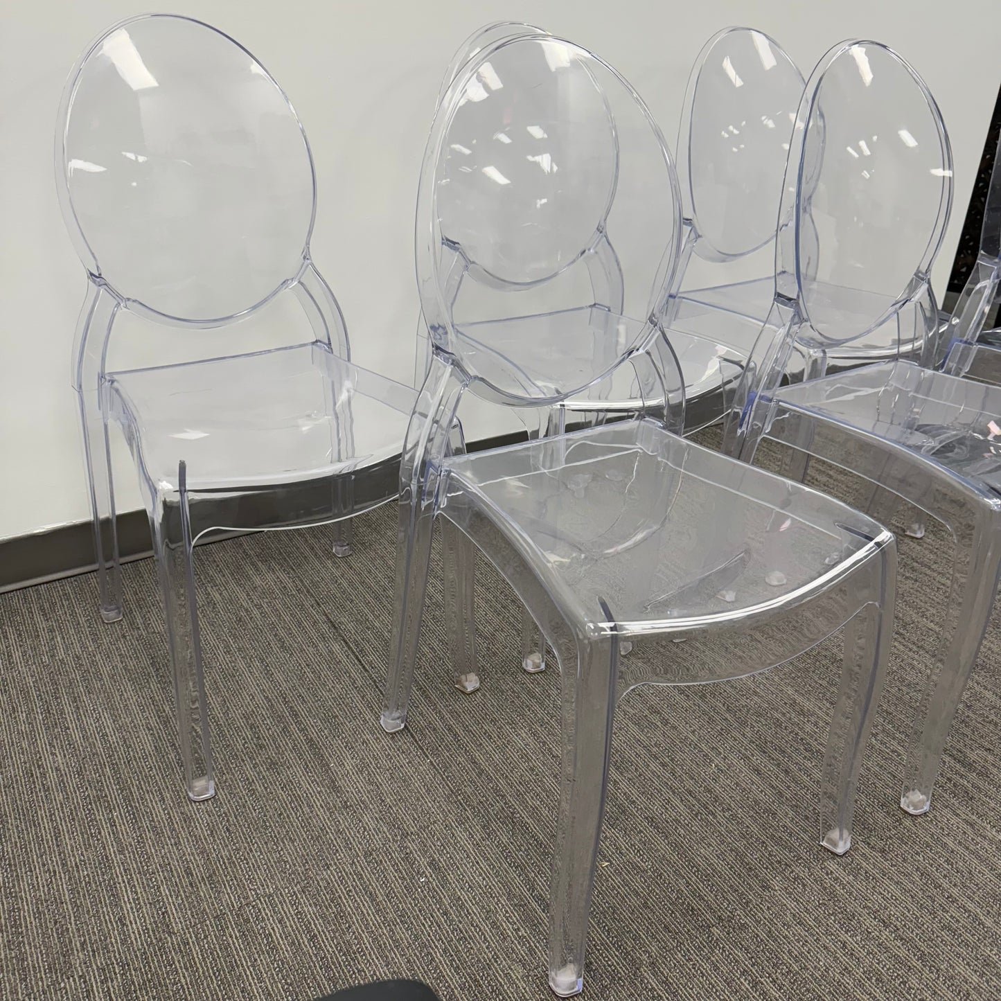 Acrylic Chairs - Set of 6