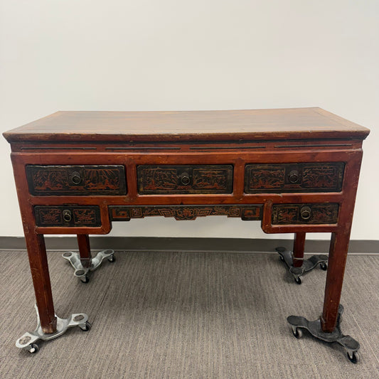 Vintage Wooden Console