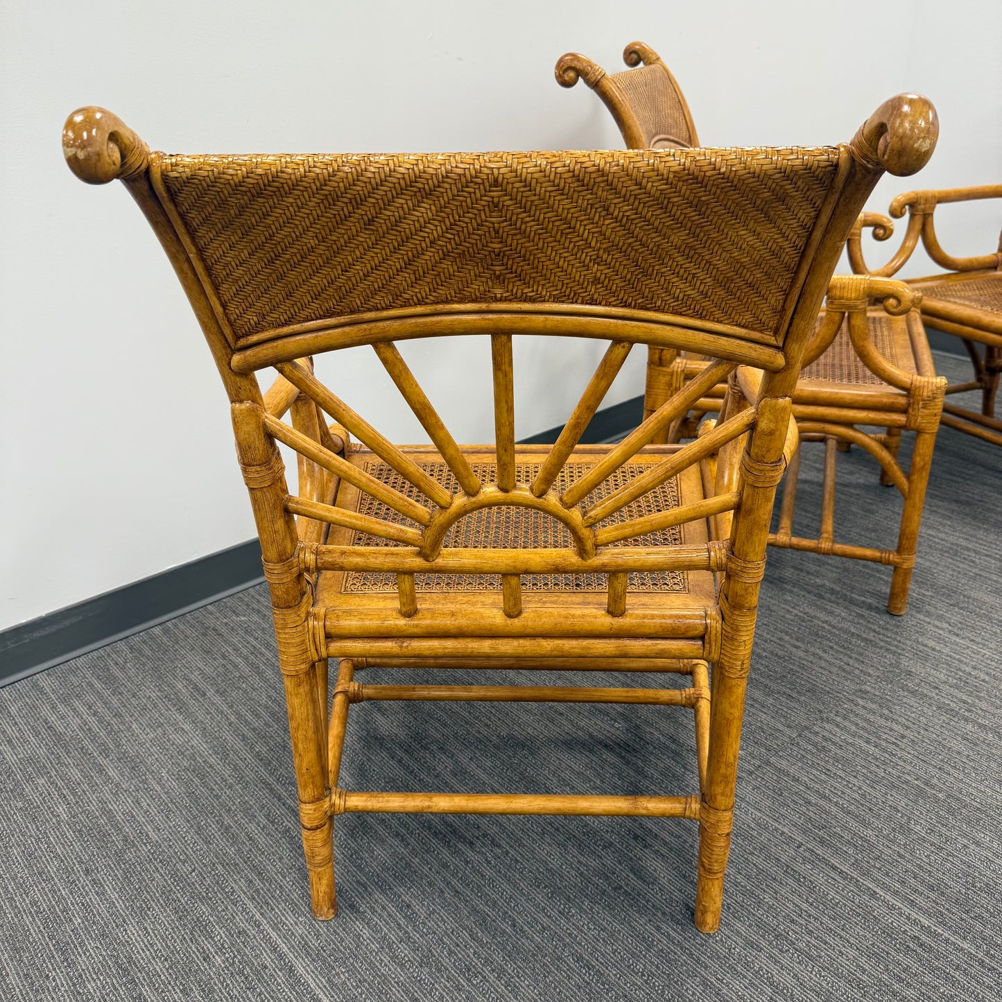 Vintage Lexington Furniture Rattan Chairs