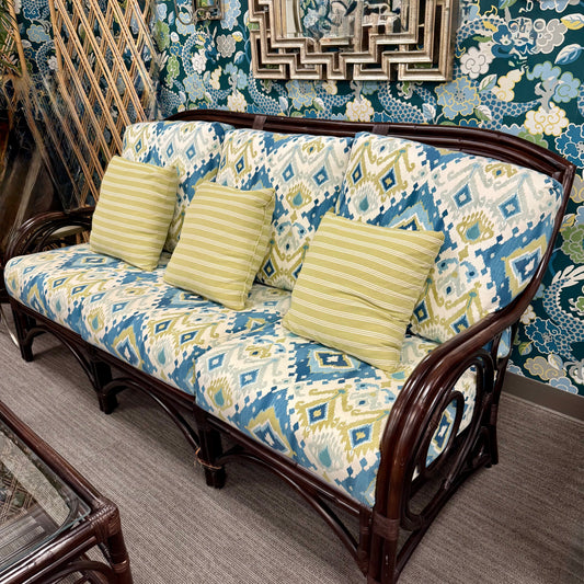 Braxton Culler Edgewater Rattan Sofa