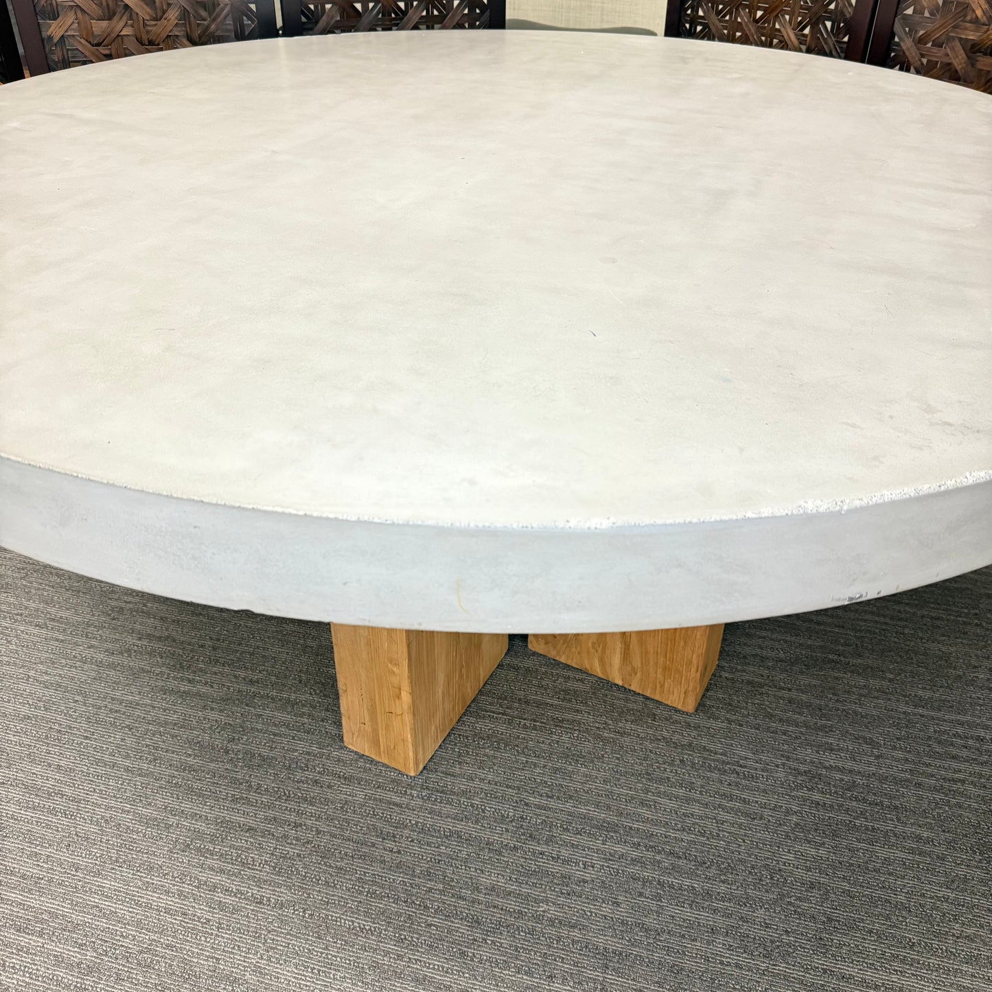 Java Teak + Concrete Dining Table