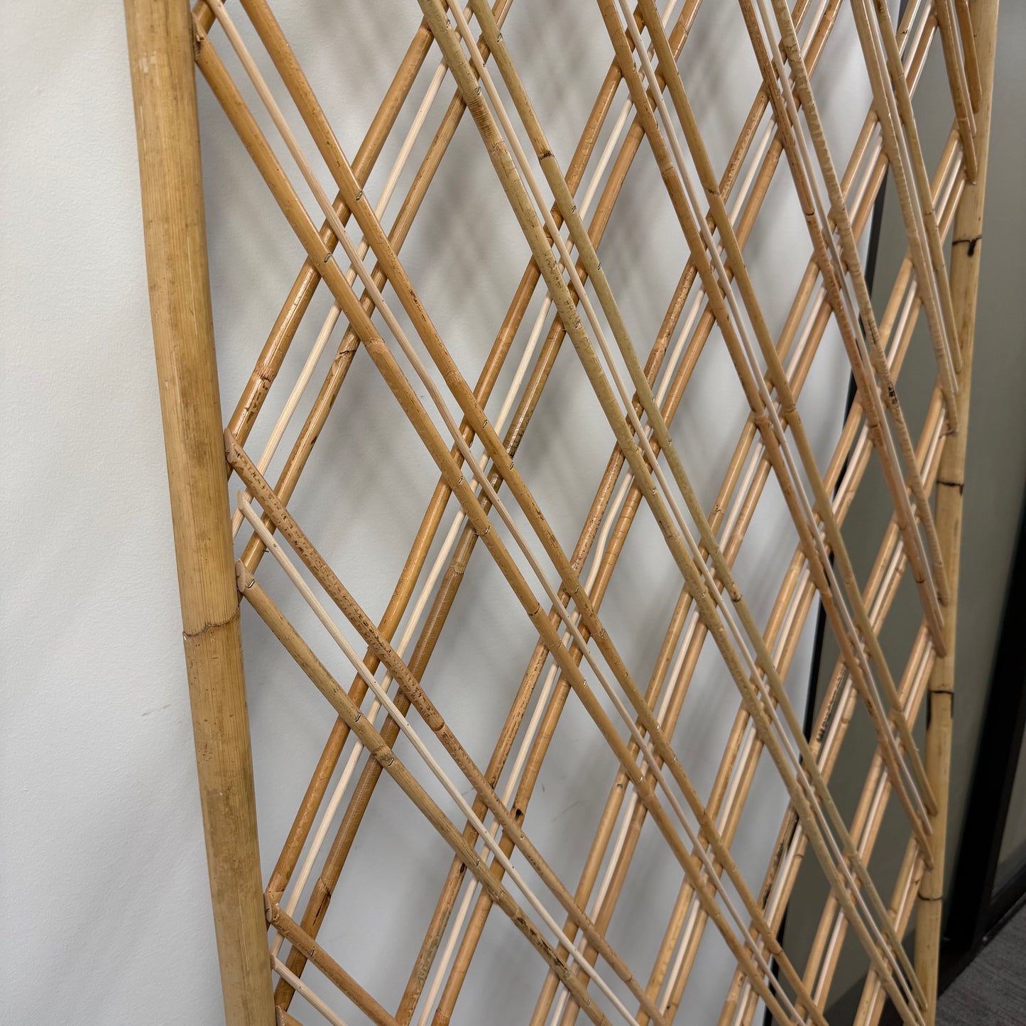 Custom Rattan Panel by Fuller Architectural