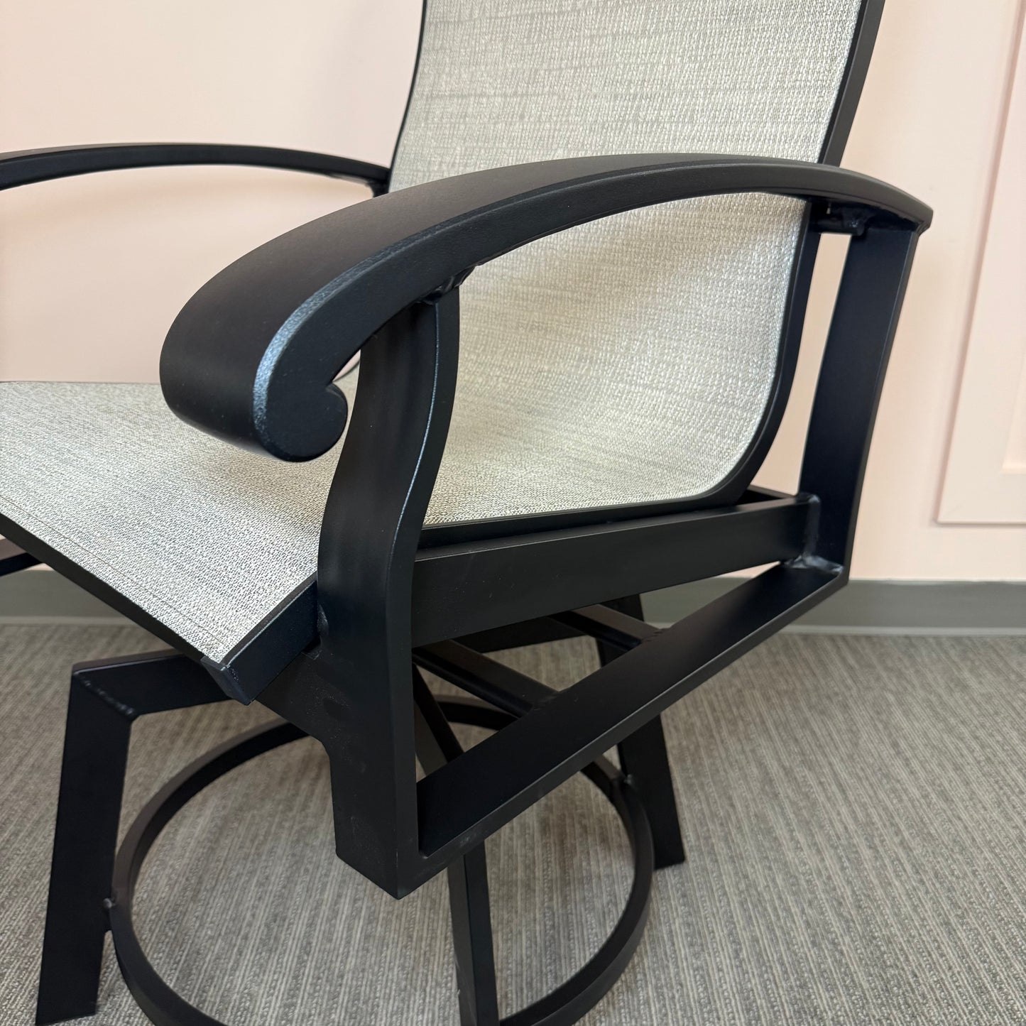 Smith Lake Sling Swivel Stool by Lane Venture