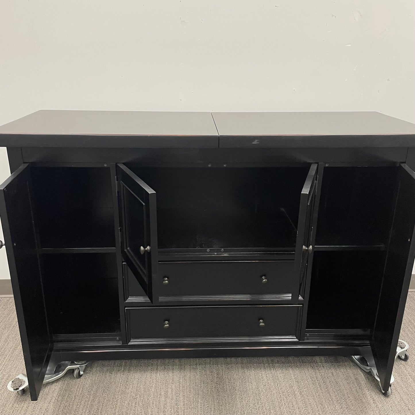 Pottery Barn Buffet with Expandable Top