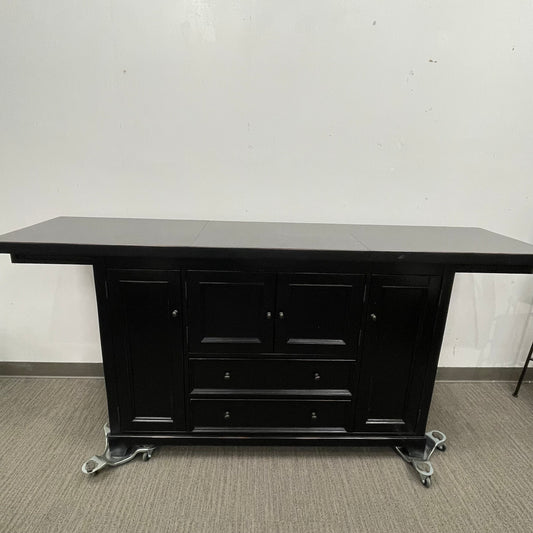 Pottery Barn Buffet with Expandable Top