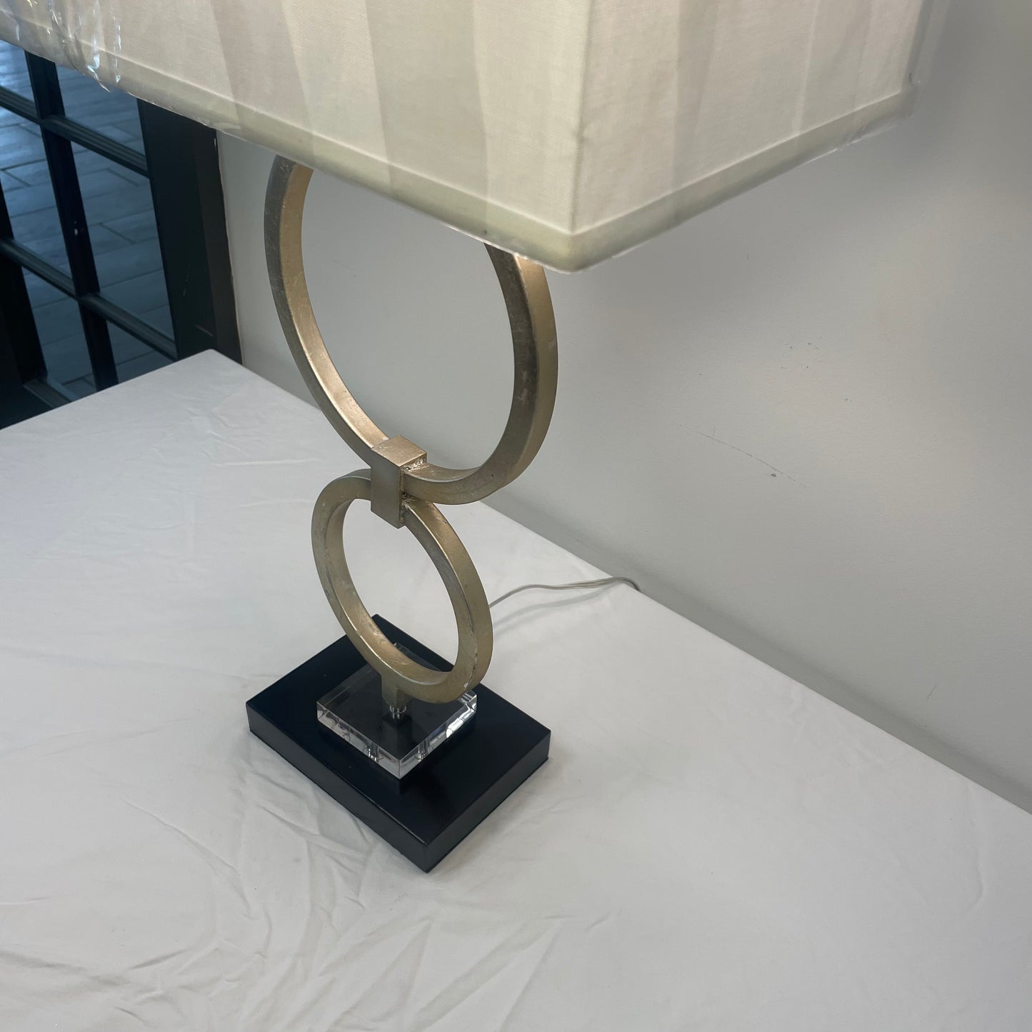 Silver Rings Table Lamp by Chelsea House