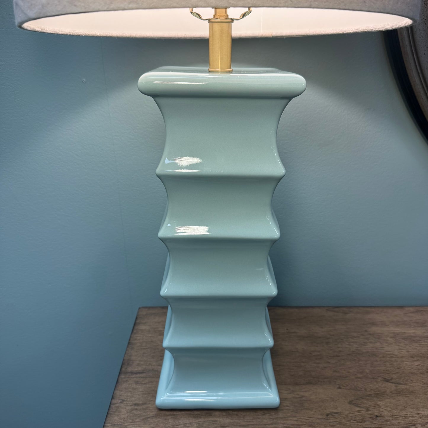 Chelsea House Ceramic Pagoda Lamp
