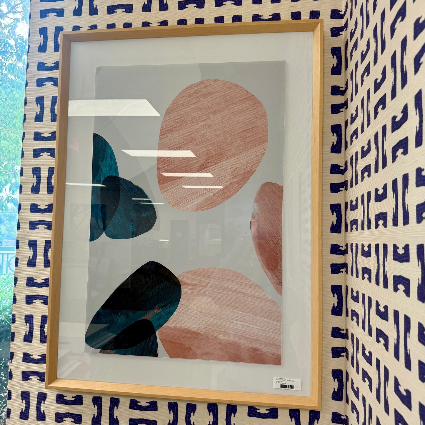 "Fallen Petals I" Framed Print