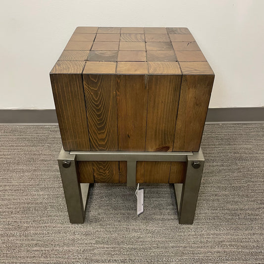 Hammary Furniture Metal & Wood Side Table