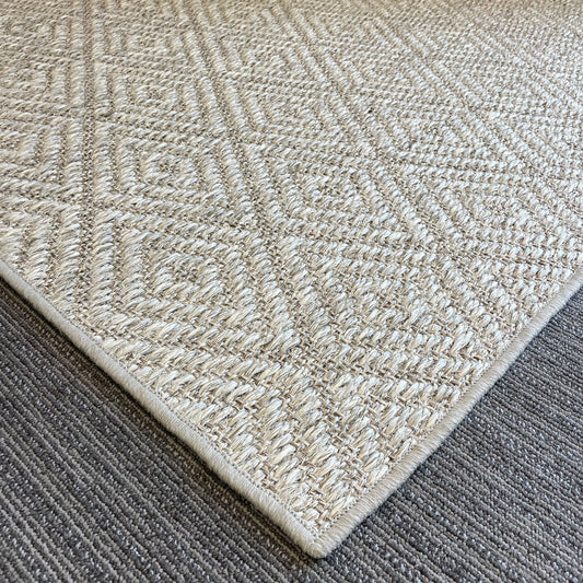 "Kara Cardamon" Sisal Area Rug - 5" x 11"