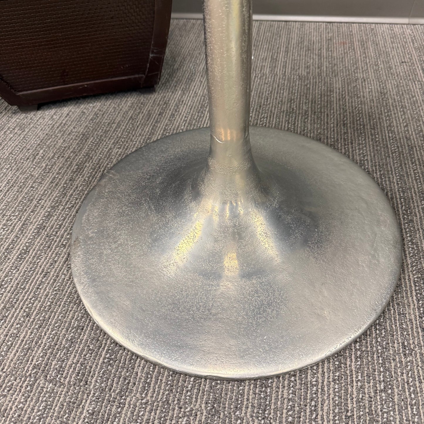 Silver Tulip Side Table