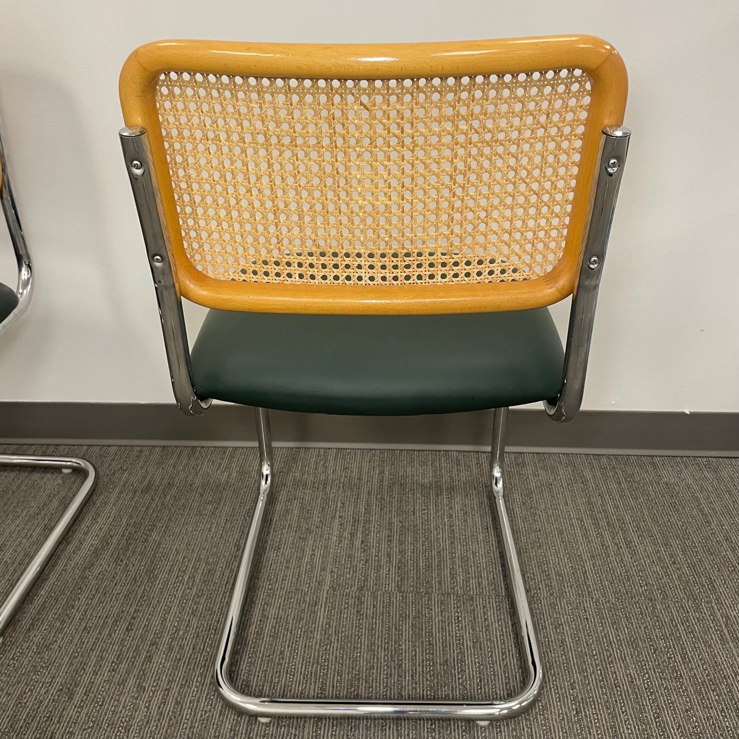 Mid Century Modern Cane & Metal Chairs