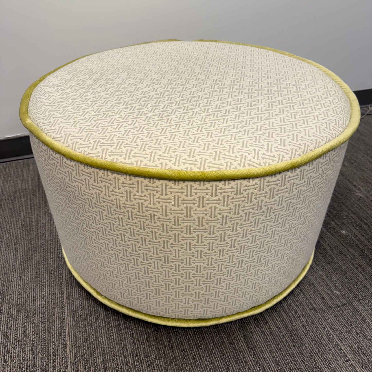 Custom Upholstered Ottoman