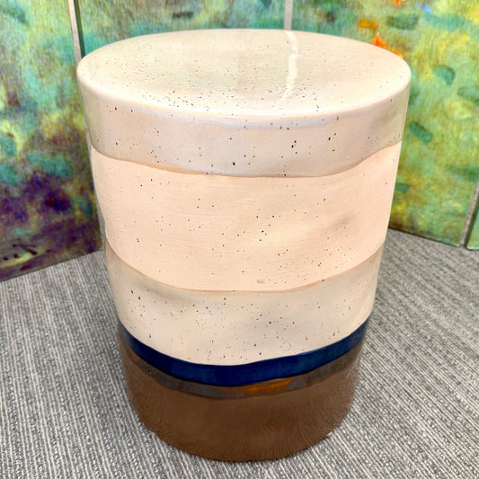MadeGoods "Orla" Ceramic Accent Stool