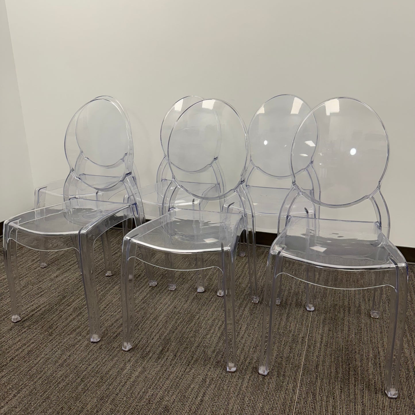 Acrylic Chairs - Set of 6