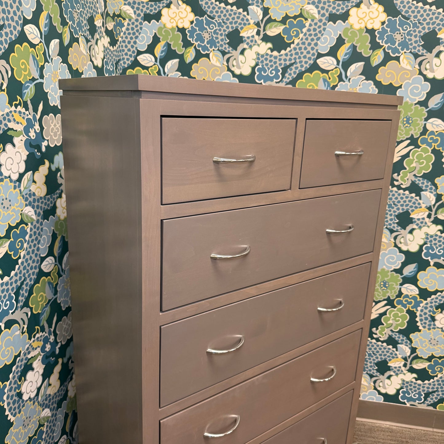 Solid Wood 6-Drawer Dresser