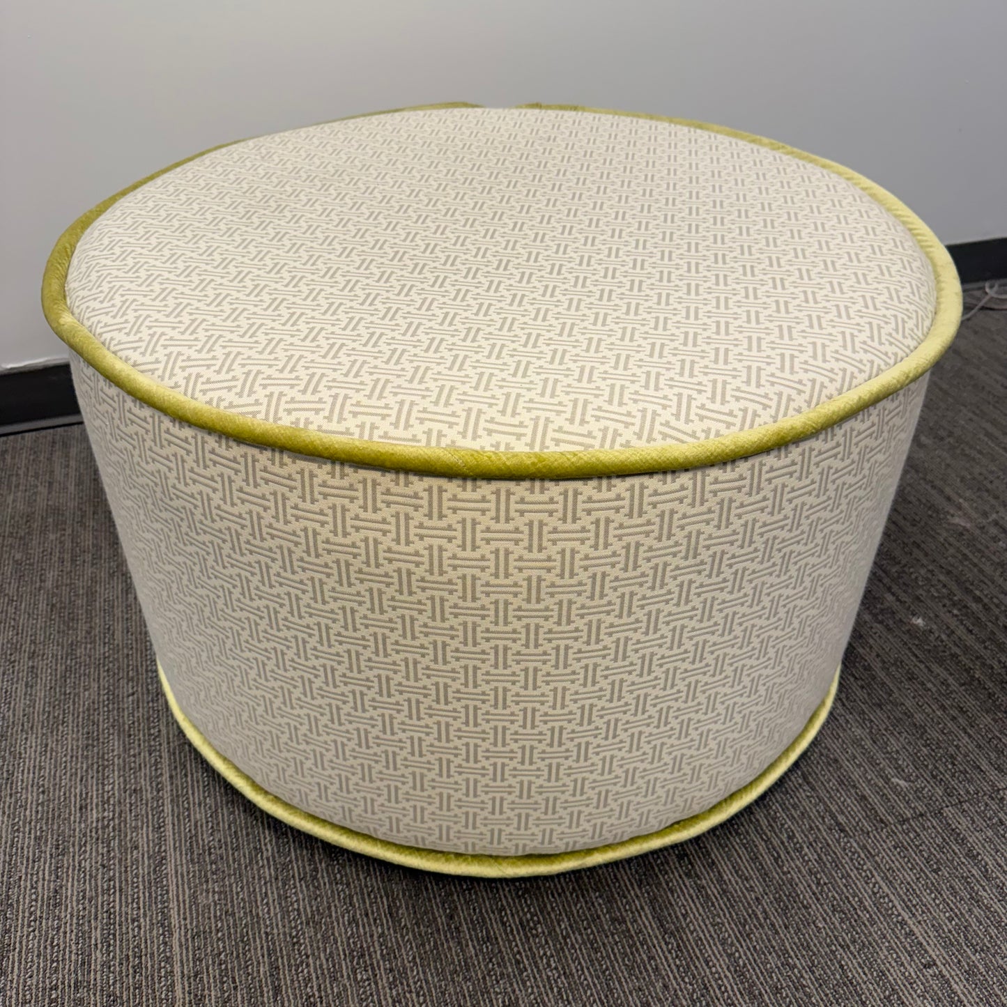 Custom Upholstered Ottoman