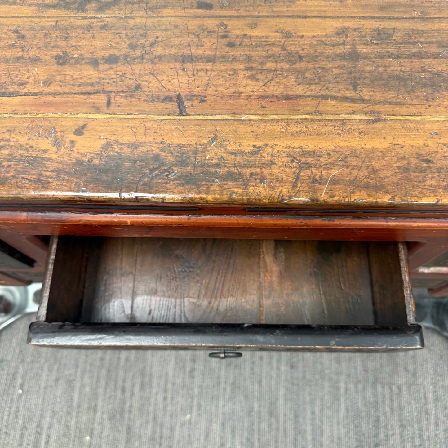Vintage Wooden Console