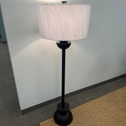 Wildwood Home Black Metal Floor Lamp