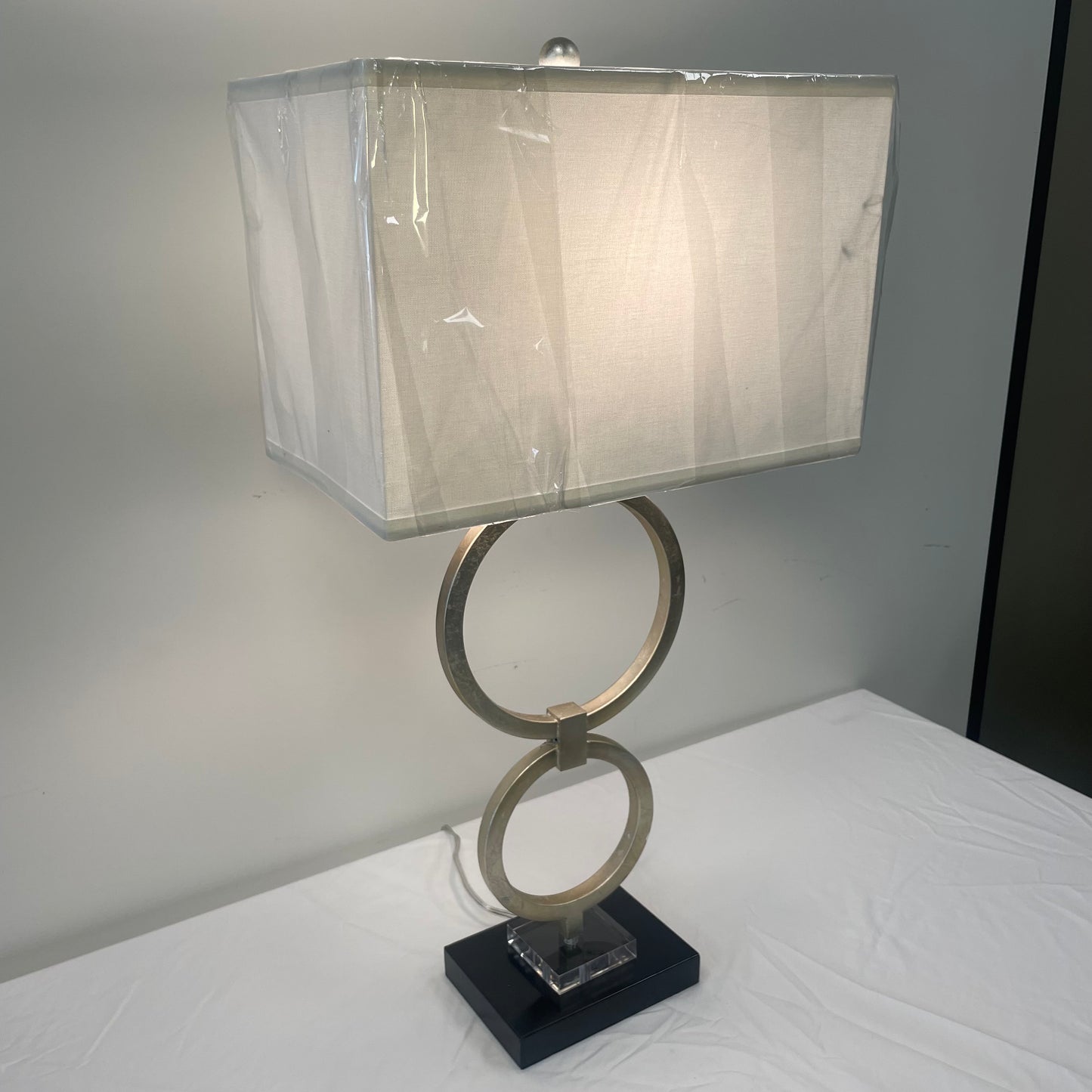 Silver Rings Table Lamp by Chelsea House